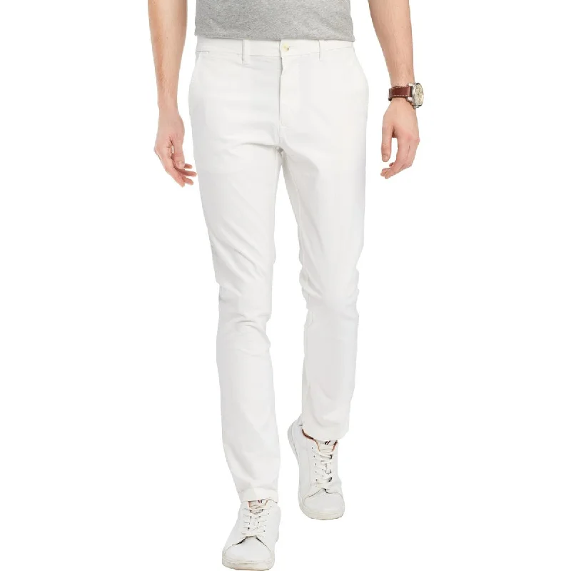 Mens Slim Fit Casual Chino Pants