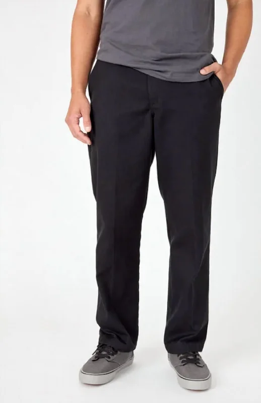 Skateboarding Twill Pants In Black