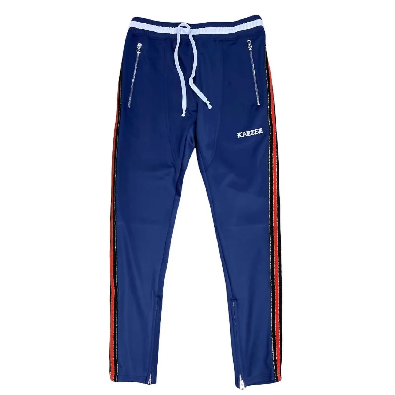 Men's Track Pant In Navy