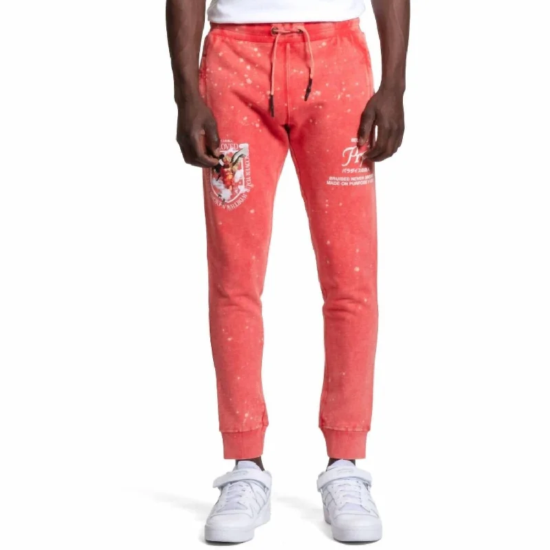 Men's Berly Joggers In Red