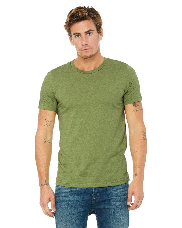 Bella+Canvas Unisex Heather CVC T-Shirt | Heather Green