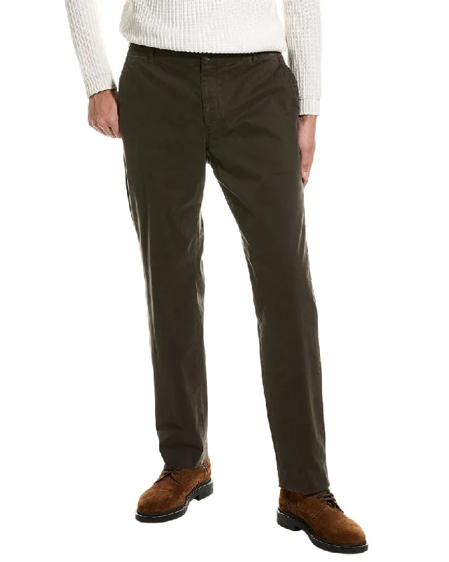 Vince Sueded Twill Garment-Dye Pant