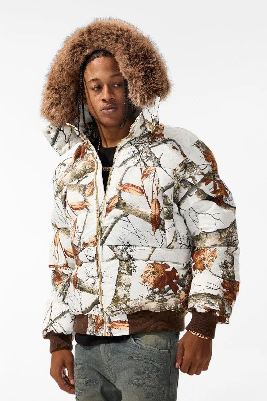 Cross Bay Bomber Jacket (Snow Camo)