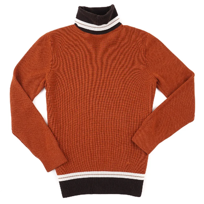 Isaia Cashmere Roll Neck Sweater