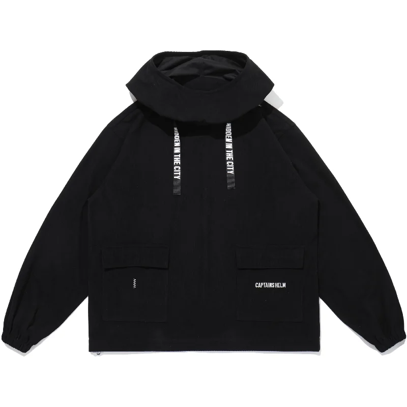 ST CORDUROY MIL HOODIE