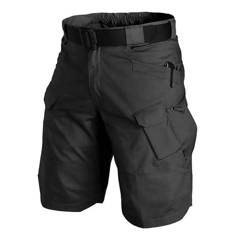 Men Urban Military Tactical Shorts Outdoor Waterproof Wear Resistant Cargo Shorts Quick Dry Multi pocket Plus Size Hiking Pants