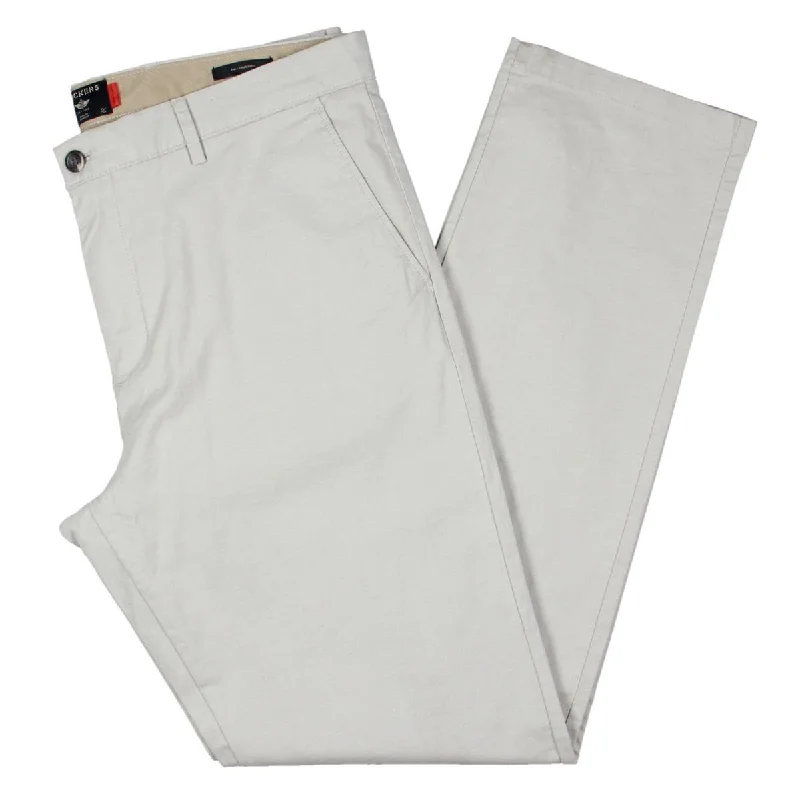 Mens Slim Fit High Rise Chino Pants