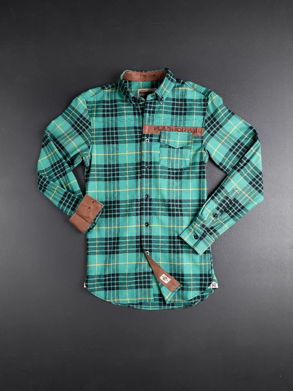 MIDWEIGHT FOREVER FLANNEL-GREEN