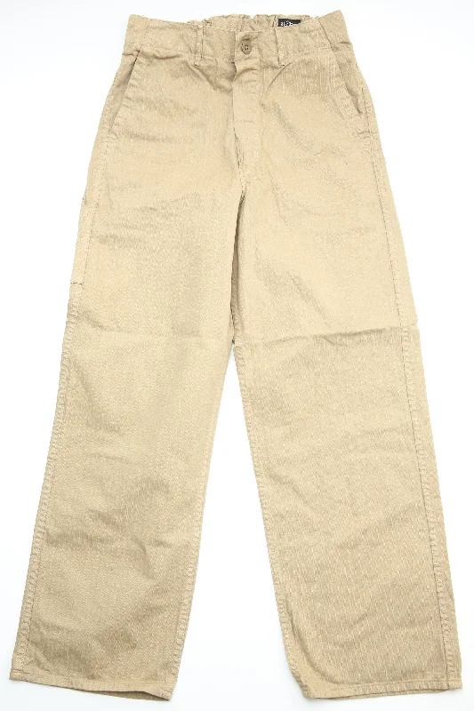 orSlow WIDE FIT FRENCH WORK PANTS (UNISEX) - Khaki