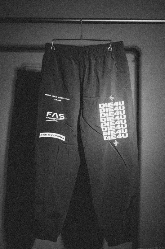 SEASON Logo nylon pants