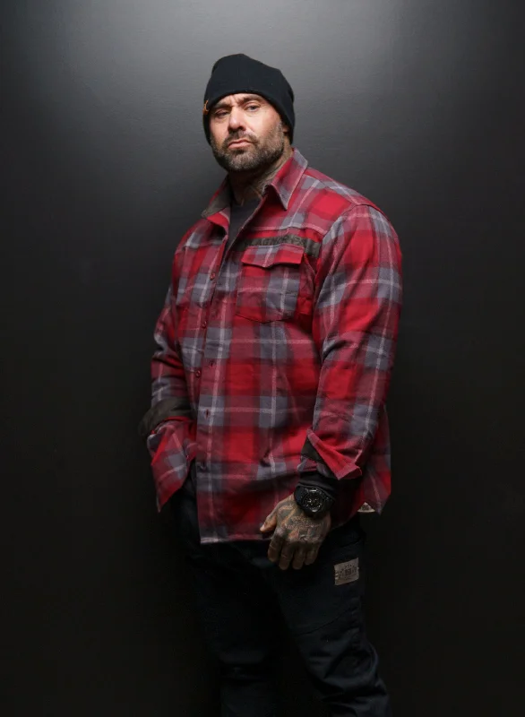 MEN'S FOREVER FLANNEL - BLOODSTONE