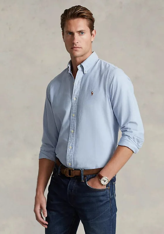 Ralph Lauren Slim Fit Oxford Shirt, Blue