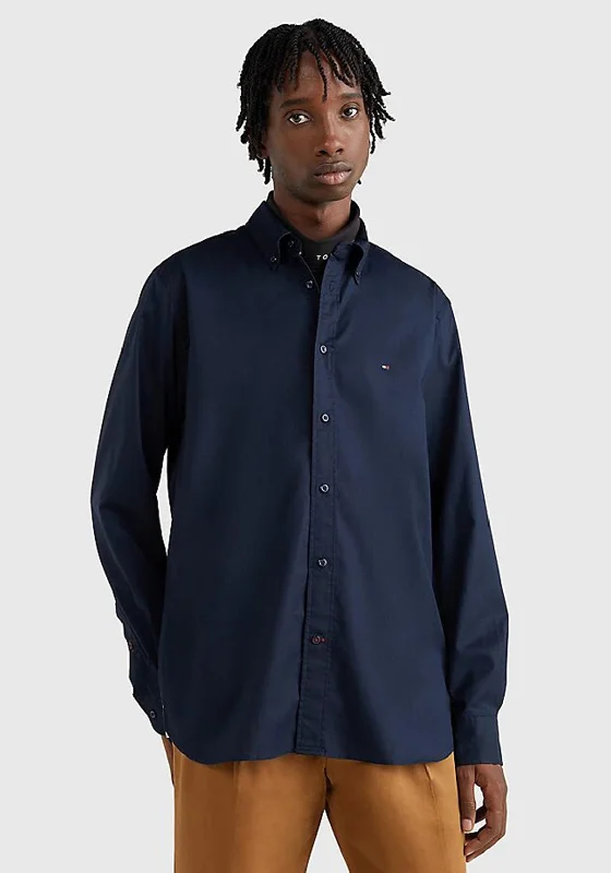 Tommy Hilfiger Core Flex Poplin Shirt, Desert Sky