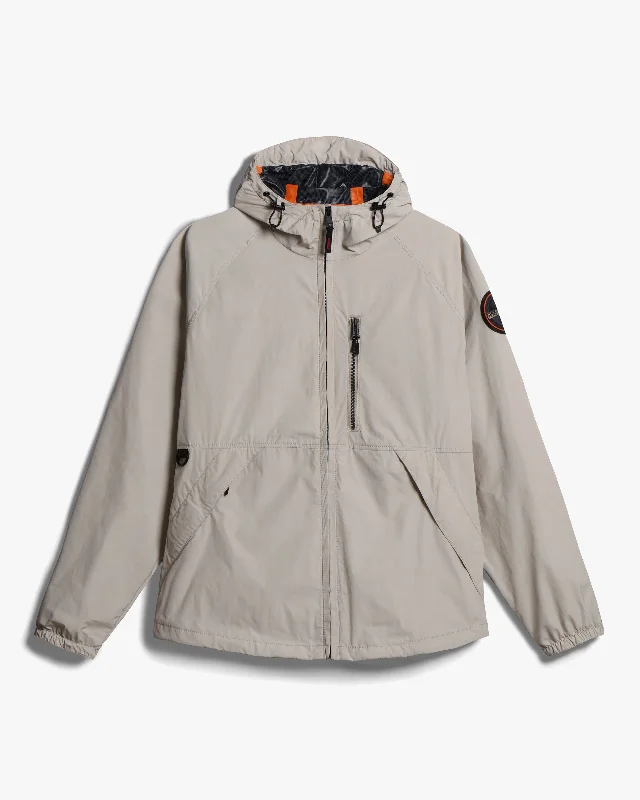 Napapijri Riobamba Urban Commuter Jacket - Beige Silver