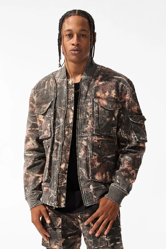 Camo Mercenary Bomber Jacket (Timber Shade)