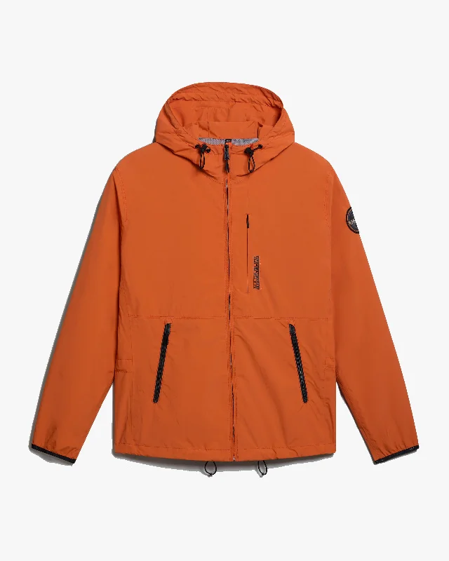 Napapijri Tundra Jacket - Orange Burnt