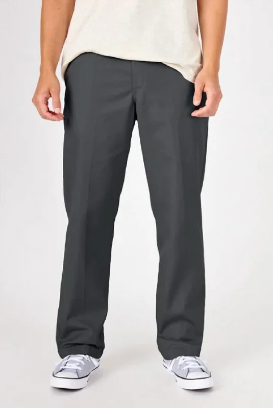 Skateboarding Twill Pants In Charcoal