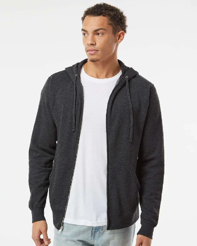 Lightweight Zip Hooded Sweatshirt