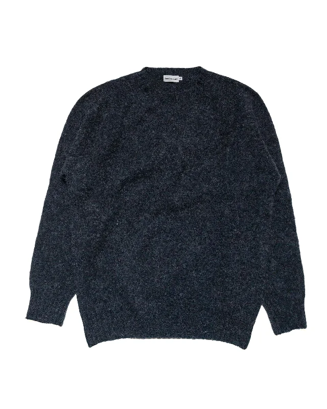 Lost & Found Shaggy Sweater Charcoal