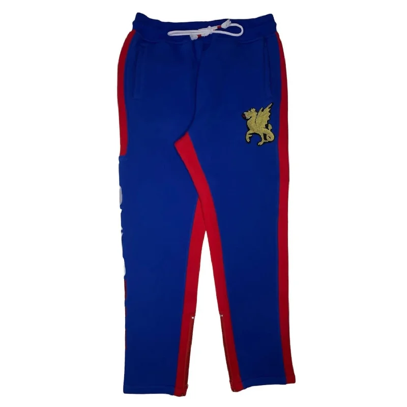 Men's Dragons Jogger In Royal Blue