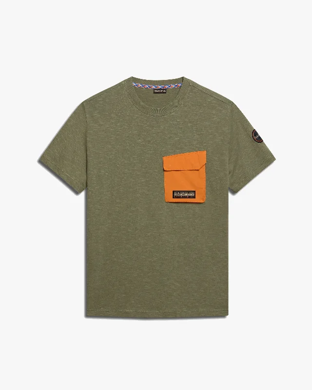 Napapijri Tepees Tee - Green Lichen