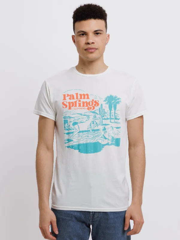 Palm Spring Tee - Antique White