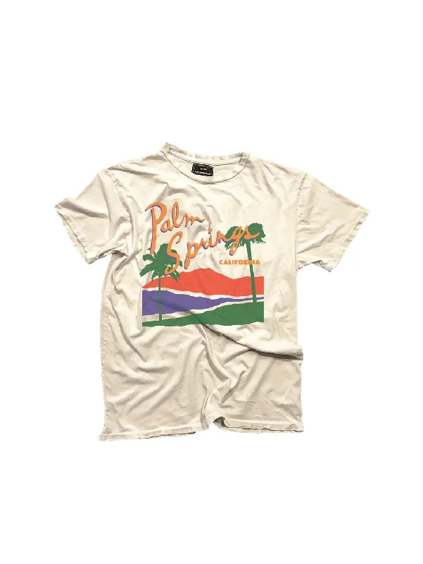 Palm Springs Tee - Antique White