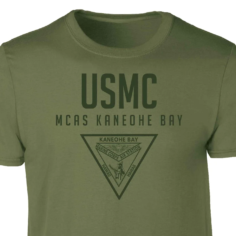 MCAS Kaneohe Bay Tonal Patch Graphic T-shirt