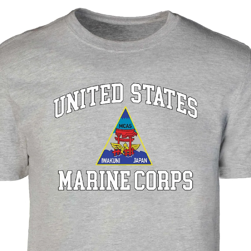 MCAS Iwakuni USMC Patch Graphic T-shirt